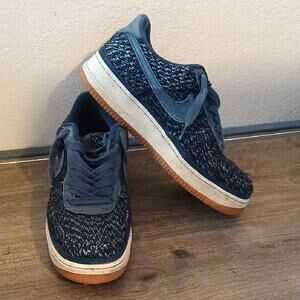 Nike Men's Air Force 1 '07 'Indigo Size 8